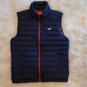 Hollister puff vest